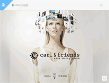 Tablet Screenshot of carlandfriends.de